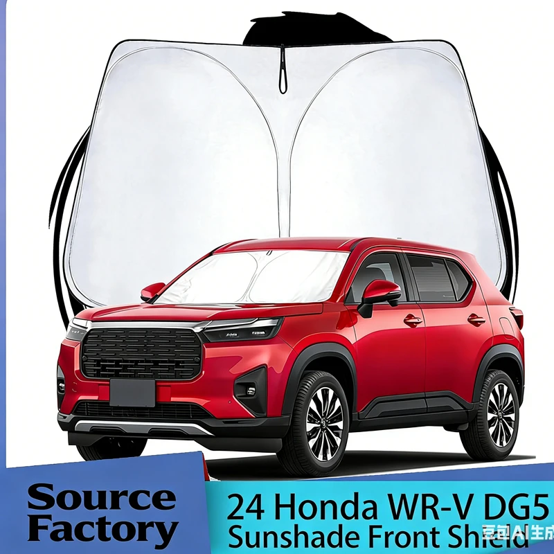 

Подходит для 24-дюймовых солнцезащитных шторок для автомобиля Honda WR-V DG5, теплоизоляционных солнцезащитных экранов, летних солнцезащитных шторок.