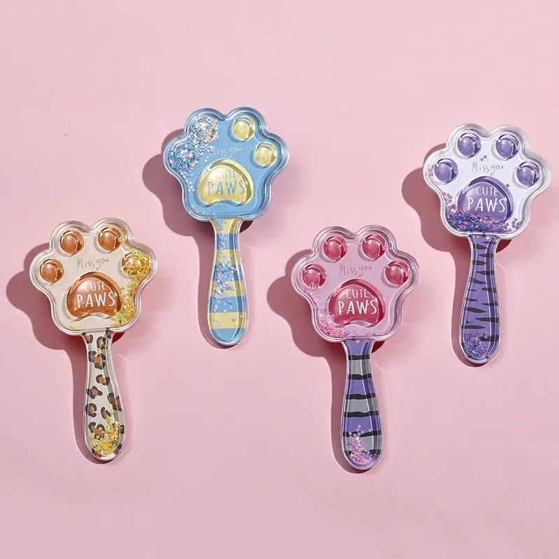 Dog Paw Shaped Hair Brush High Quality Anti-knot Massage Comb Cartoon Children Cute Hairdressing Comb Children Hair Care Comb