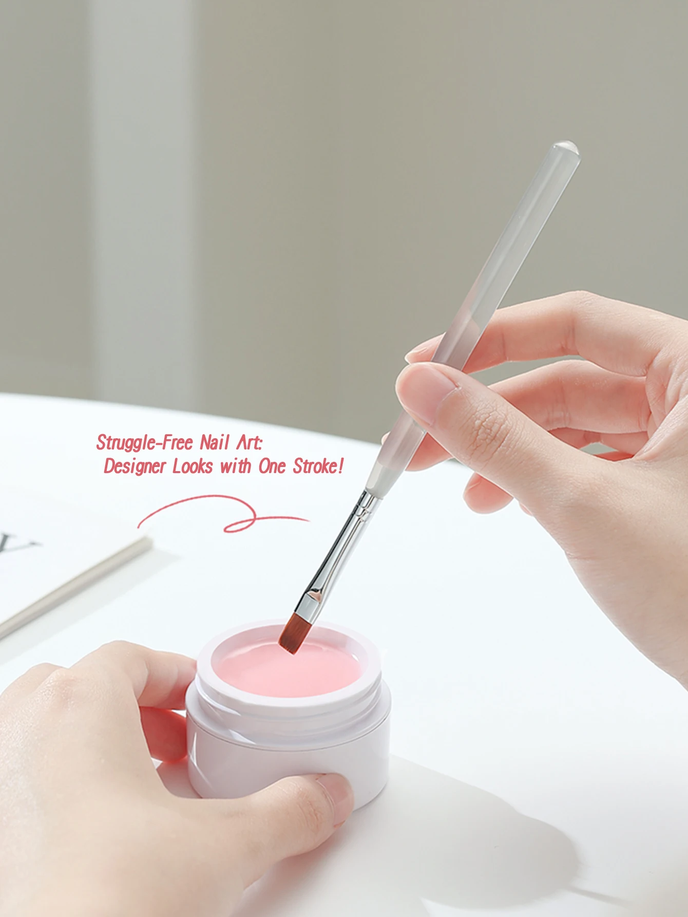 9 개의 네일 아트 브러쉬 드로잉 라인 1 세트 작은 데이지 유니버설 컬러 페인팅 파인 그라디언트 조각 블렌딩 페인팅 펜