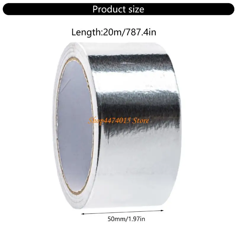 K1AAガーデニングアルミホイルシーリングテープ50mmx20M剪定創傷プロテクテープ保湿と熱断熱材