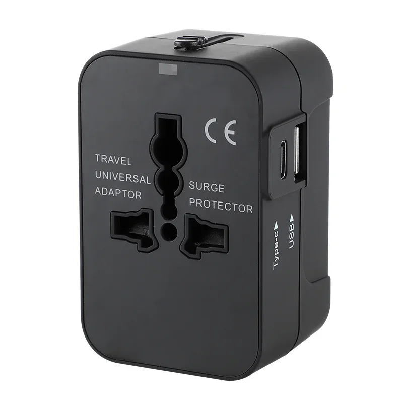 Multifunctional Universal Travel Adapter EU UK US AU AC Power Charger Adapter Outlet Converter Socket Plug Adaptor Connector