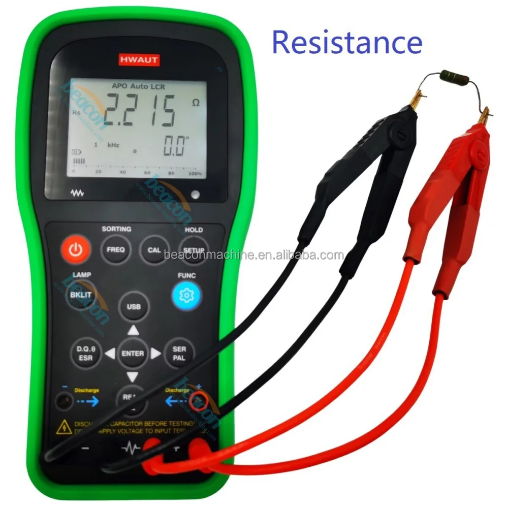 LCR06 Digital Multimeter Diesel Injector Tester Capacitance Inductance Resistance Tester LCR Meter