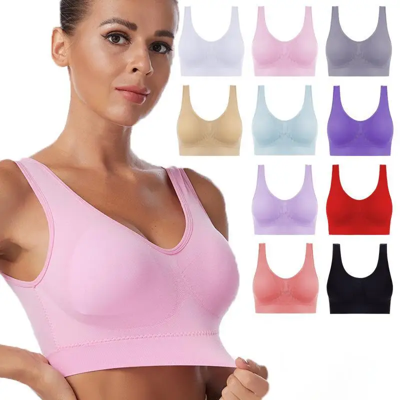 Bra Sports Bra Seamless Plus Size Sexy Push Up Bralette Women Bra Without Frame Bones Top Female Wireless Sleeping Bra Tube Top