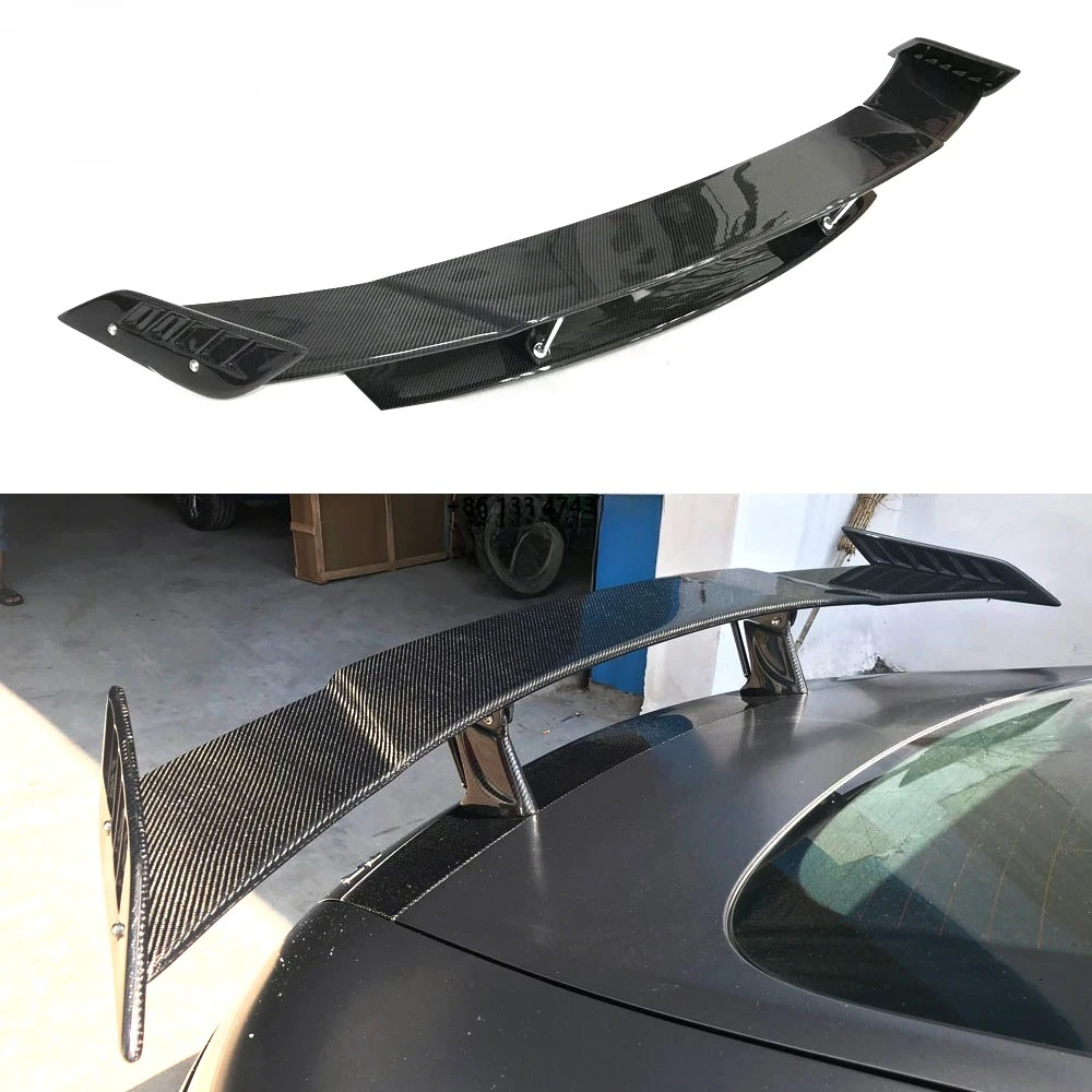 

Coupe 2-Door Style Rear Tail Carbon Rear Trunk Spoiler Racing Wing
