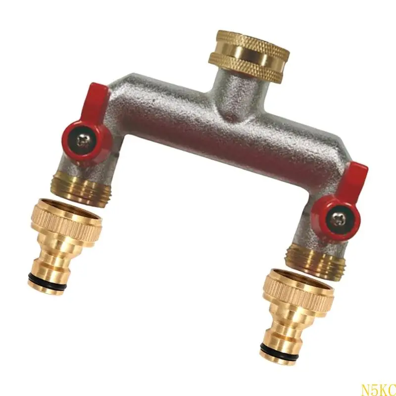 

N5KC 2 -й Way Brass Garden Splitter Adension Renter