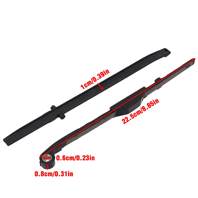 Napinacz i prowadnica łańcucha rozrządu silnika GY6 150cc 20cc