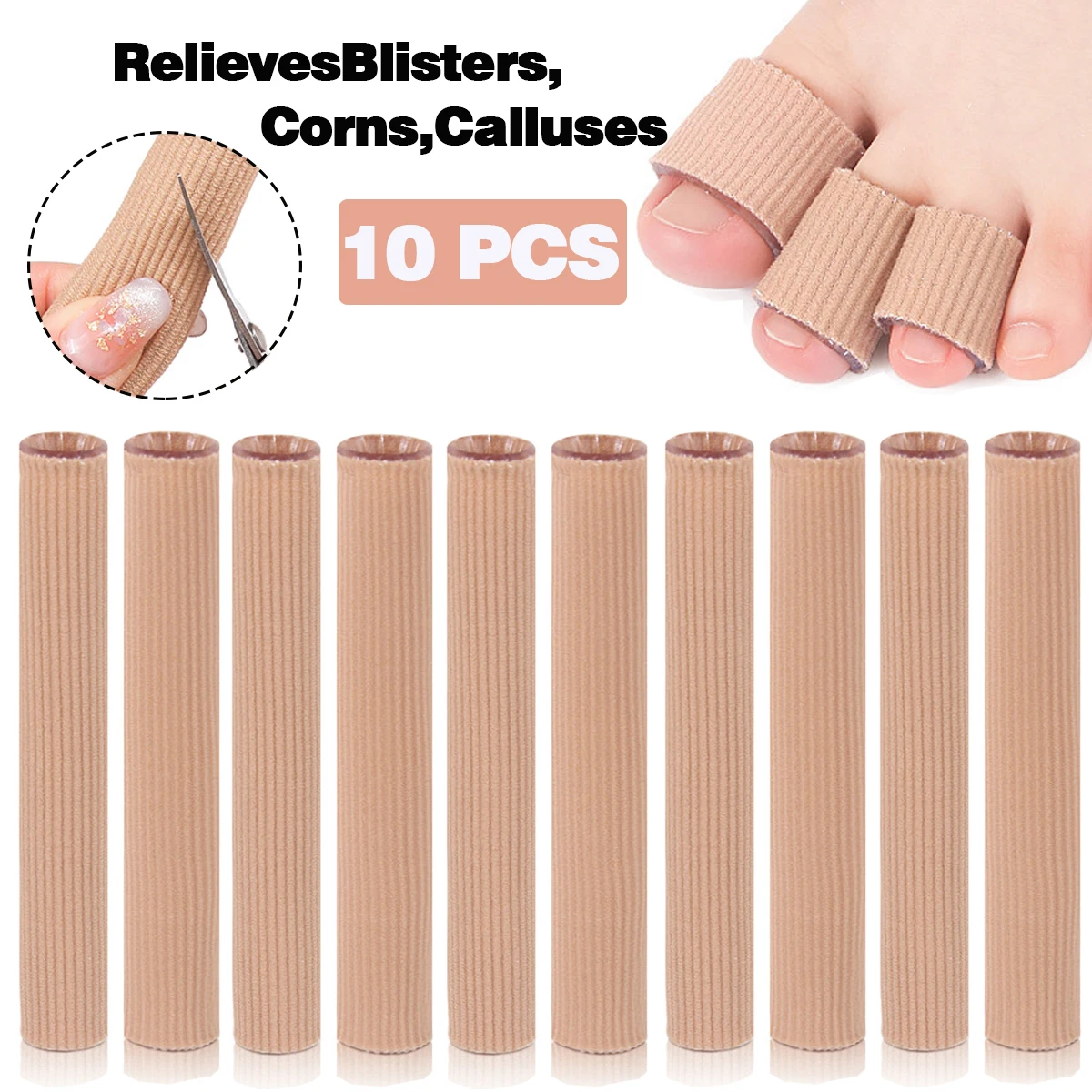 

Защитные накладки на пальцы ног и пальцы — защитный щиток для предотвращения волдырей, накладка для облегчения мозолей/зубоев с защитой пальцев молотка | Полный день Комфорт