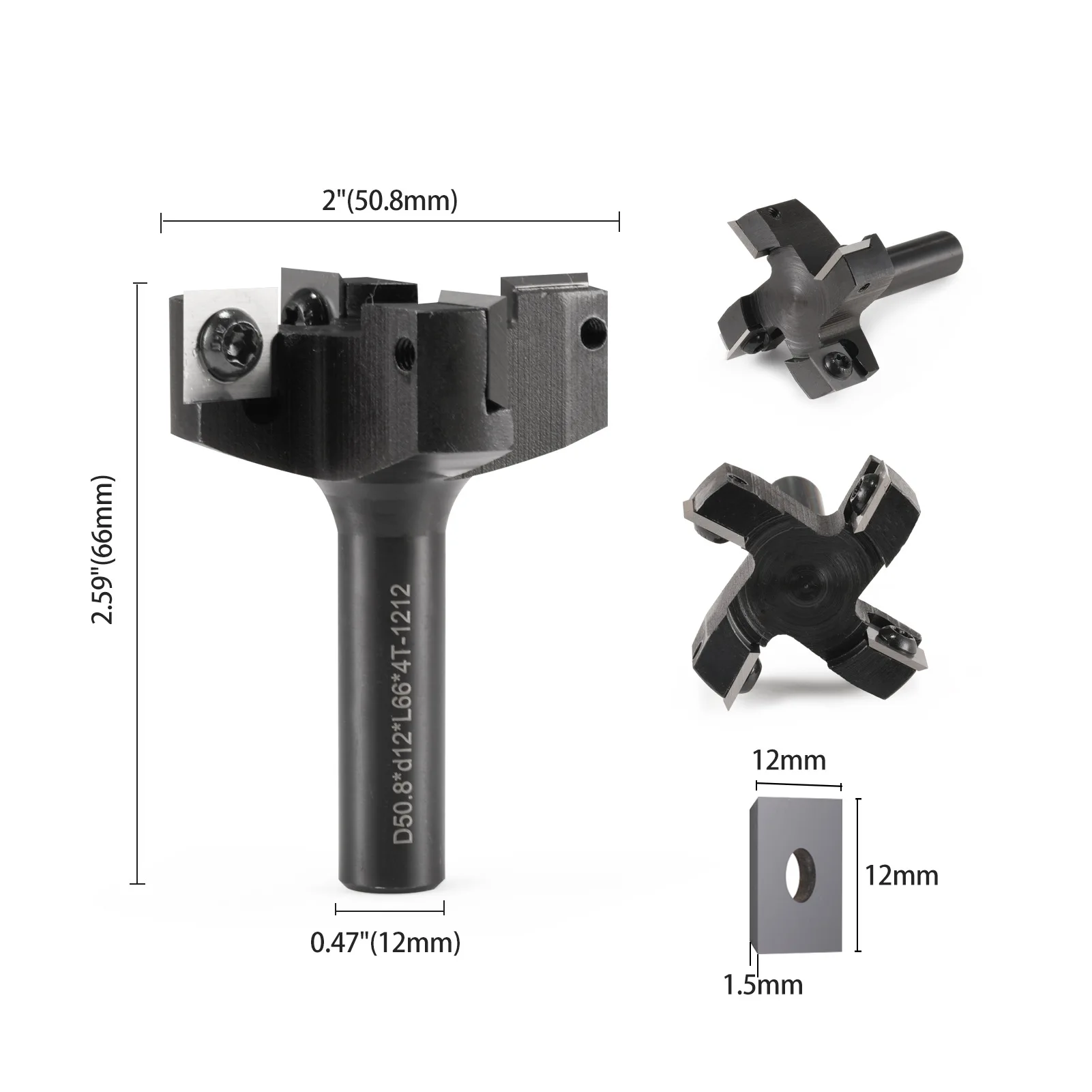 XPTOOL Mesin Pertukangan Pemotong Penggilingan CNC Bit Router CNC Alat Router CNC