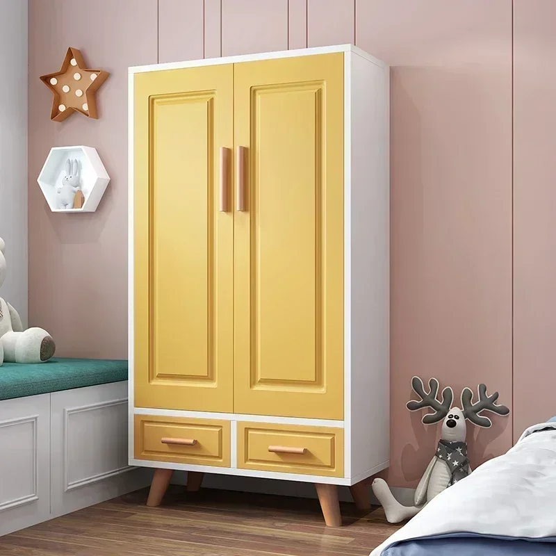 Meubles de rangement modernes pour chambre à coucher, armoires pour enfants, Cisco d'appartement