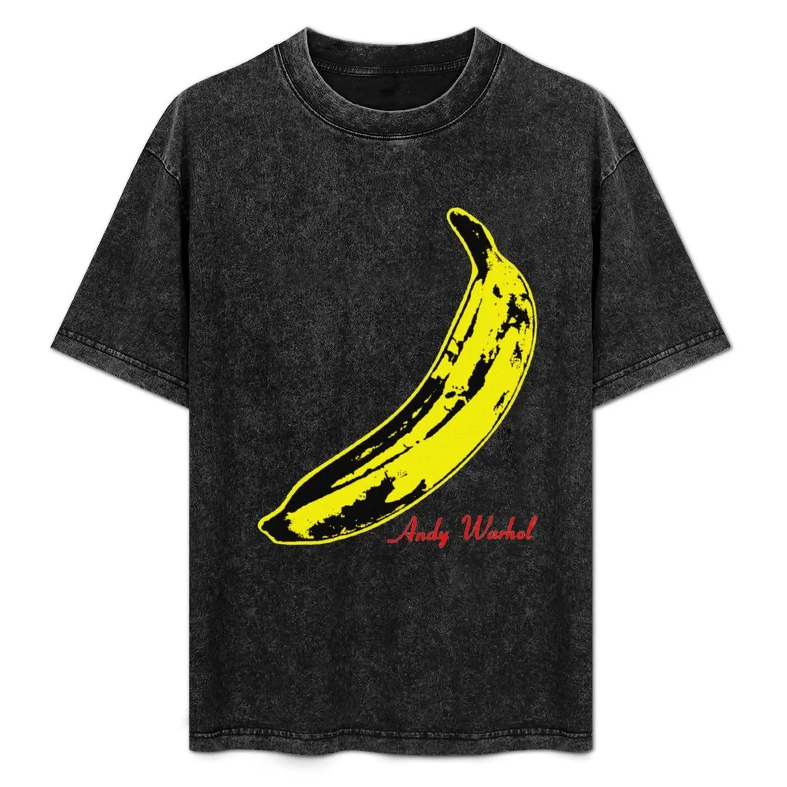 

Banana andY warhol T-Shirt oversized t shirt luxury designer Personalized t-shirt hippie clothes t shirts men