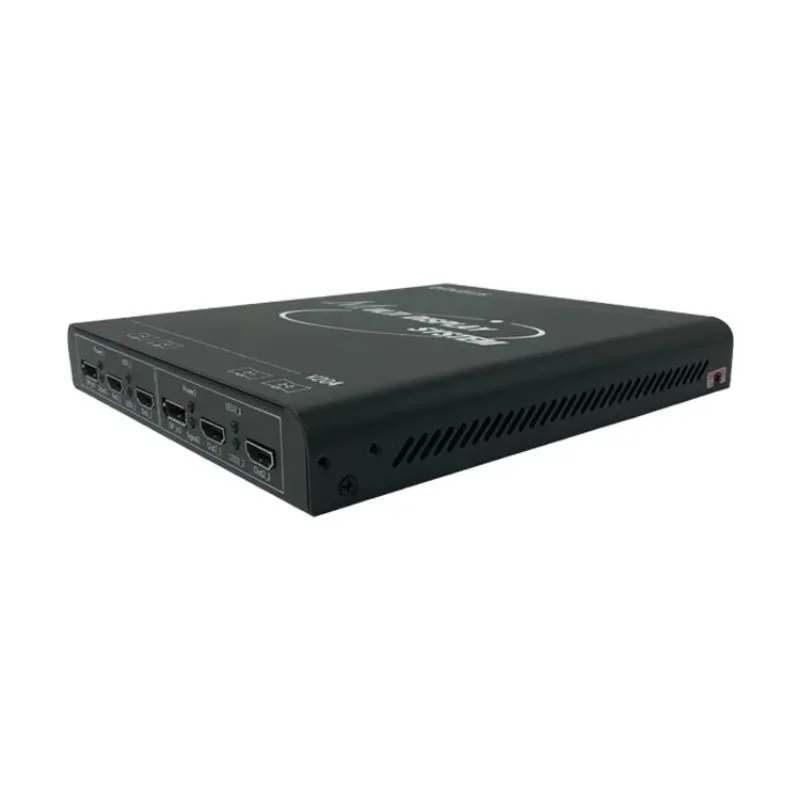 8K 2 in 4 out multi-screen expander with for and DP input pixel to pixel display expander