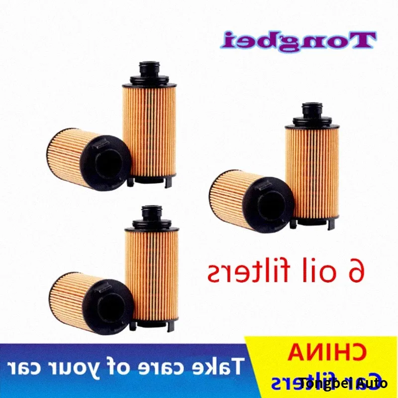 2-6 pièces/ filtre à huile pour Foton General G7 G9 F9 G5 Scenery Mars 7 9 / Tuiano Pioneer E3 E5 E7 Conqueror Plus / pièces automobiles