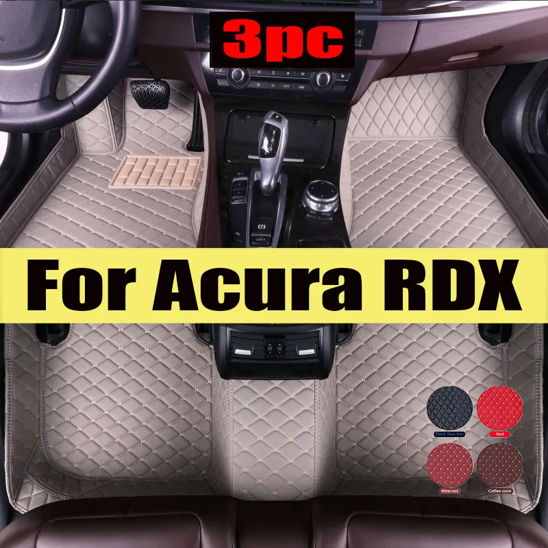 

Car Floor Mats For Acura RDX 2018 2017 2016 2015 2014 2013 2012 2011 2010 Auto Interior trunk mat Waterproof Leather Rugs