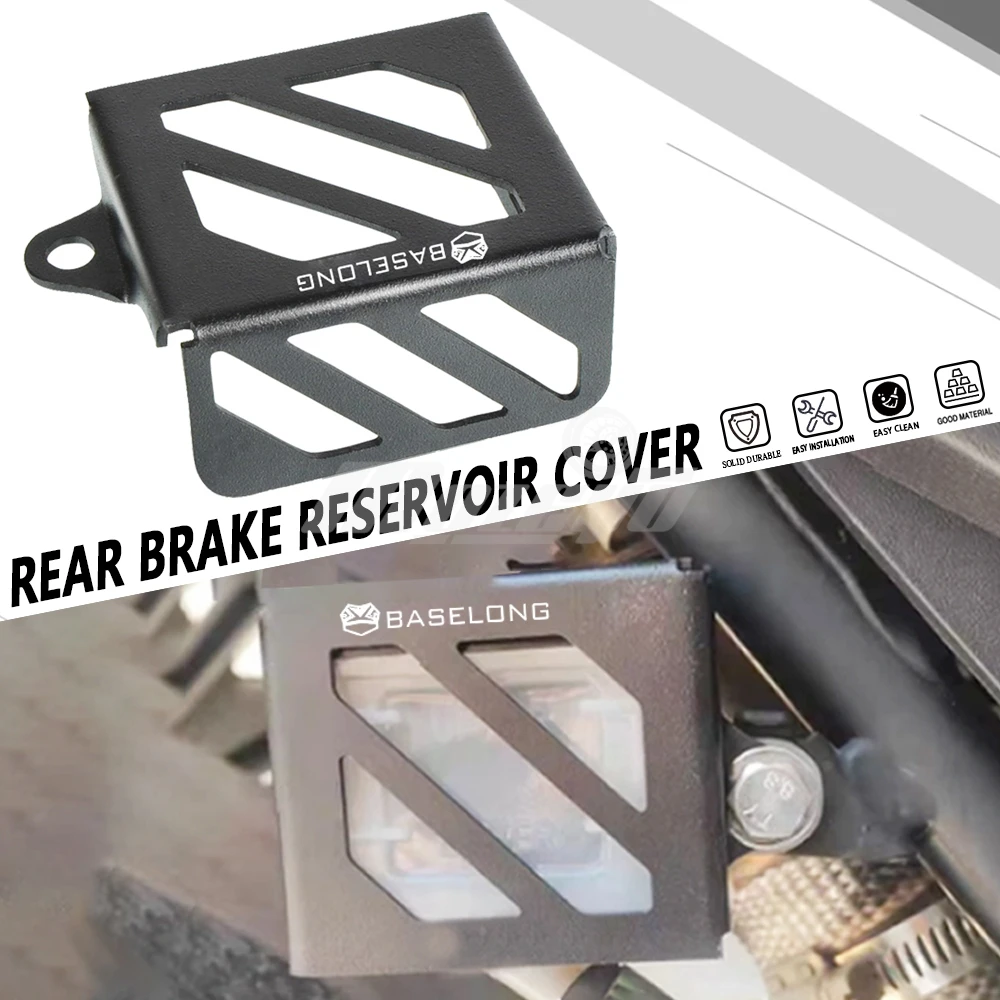 Protector de la cubierta del depósito de líquido de frenos trasero, accesorios para motocicleta, para ZONTES KD 125 150 200 350 KD125 KD150 KD200 KD350