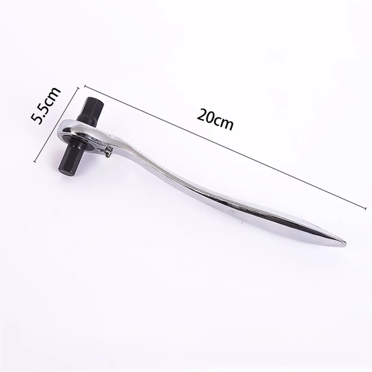 Multi Tool Double End Wrench 1PC High Quality -V Ratchet Allen Wrench Ratchet Wrench Key Hex Metric 10-12mm