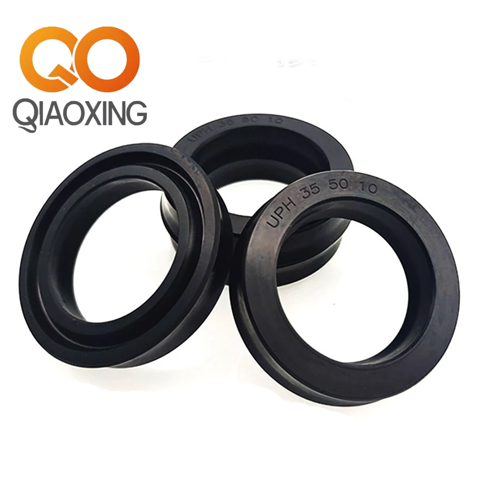 

1PCS UPH Piston & Rod Seals | ID 70~135mm | -25°C~100°C High Pressure NBR Oil Resistant Hydraulic Oil Seals for Cylinders