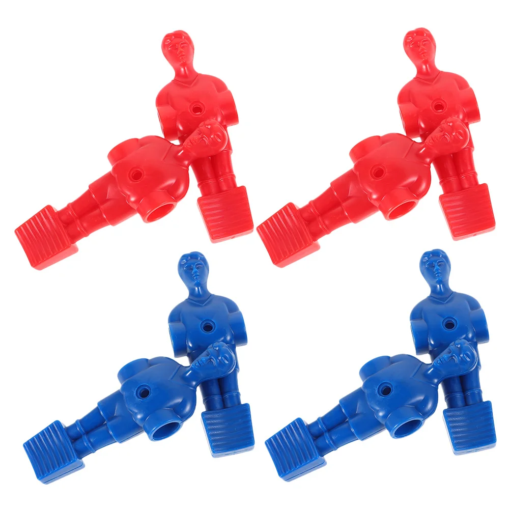 

8pcs Table Football Figures Set Sturdy Foosball Player Figurines With Arms For Soccer Replacement Parts Desktop Sports For Home