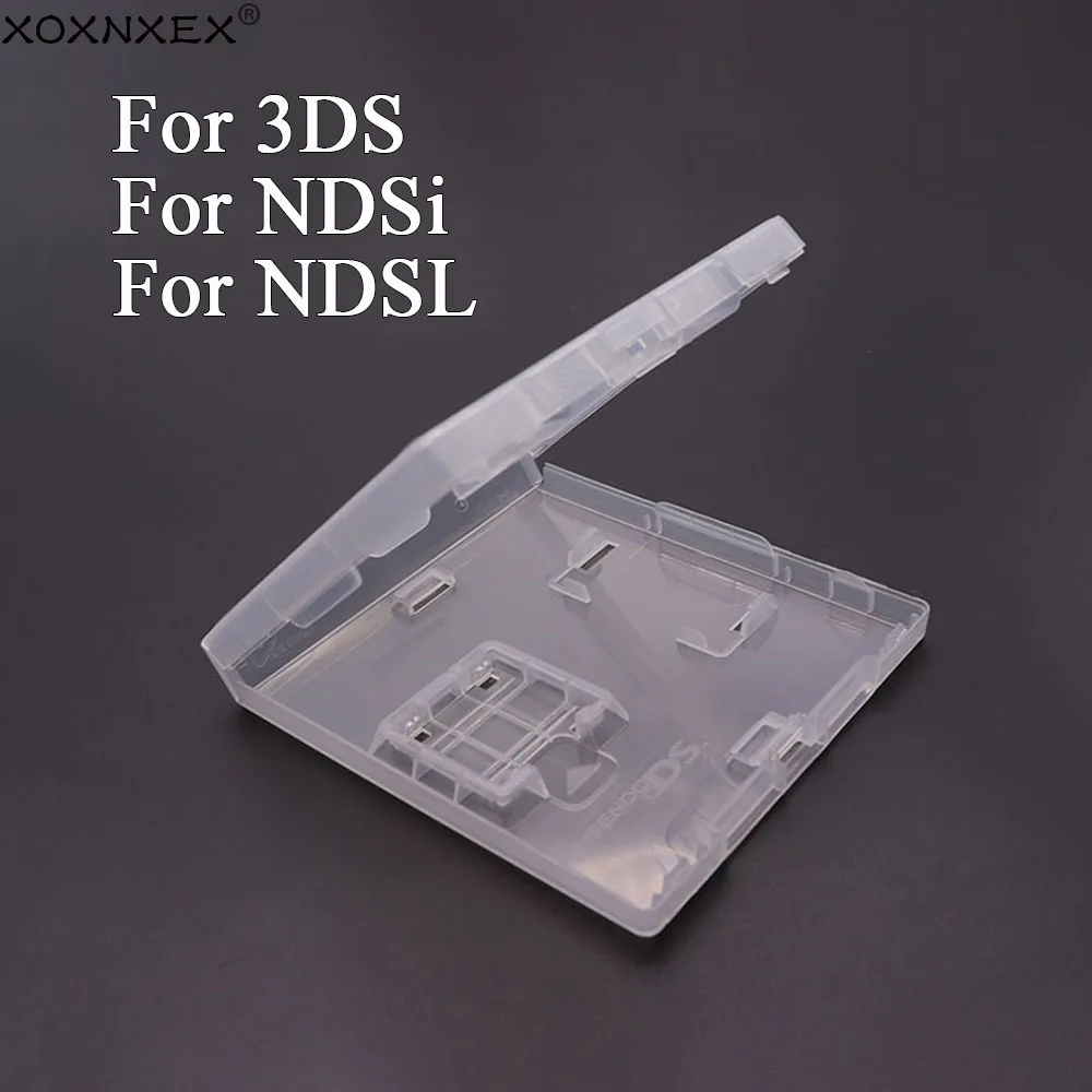 1/3/5/10PCS Game Card Cartridge Storage Box Plastic Shell Protective Box Clear White Case For NDS NDSL NDSi 3DS 2DS