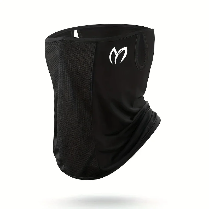 Performance Golf Face Mask, Ice-Silk Breathable Design, Unisex Sun Protection for Summer Activities