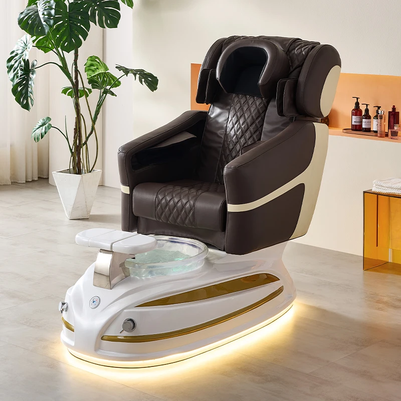 Nail Beauty Sofa Electric Pedicure Recliner Eyelash Electric Salon Nail foot spa bath massager Manicure pedicure chairs luxury