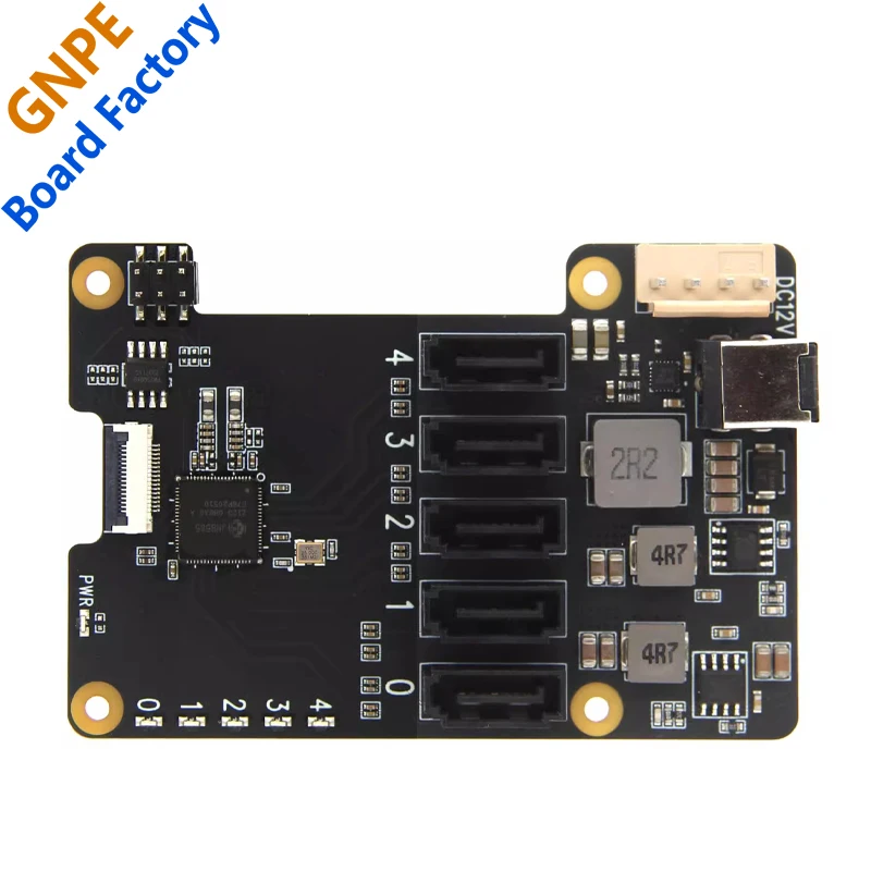 Imagem -06 - Placa de Expansão Disco Sata Raspberry pi X1009 Pcie para Portas