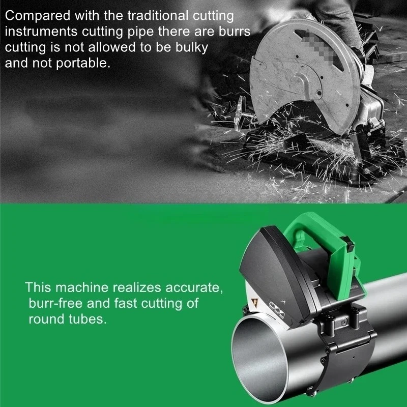 Automatic Electric Pipe Cutting Machine Stainless Steel Pipe Cutting Machine Small Pipe Cutting Machine Without Burr