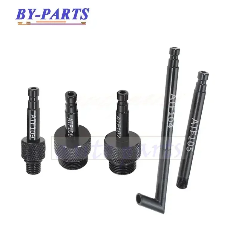 Adaptador de llenado de aceite fluido de transmisión de 5 piezas 722,9 ATF DSG CVT 09G 01J VAS6262-1 para VW Audi Benz