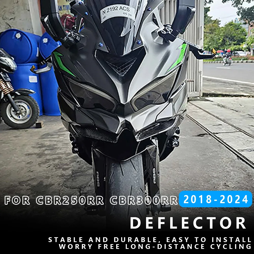 

MTKRACING For HONDA CBR250RR CBR300RR 2018-2024 Motorcycle Aerodynamic Front Fairing Lower Cover Protection Guard