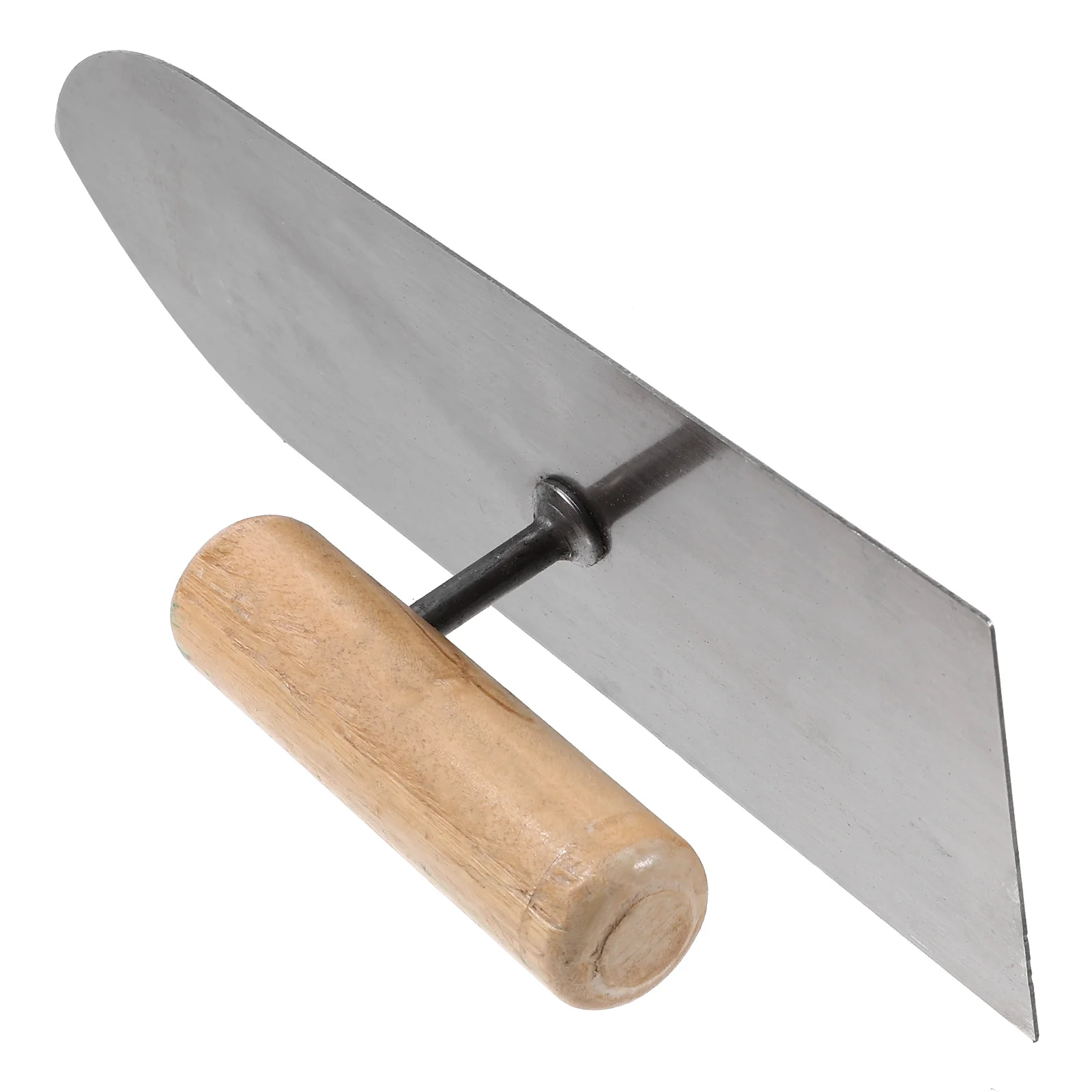 

Stainless Steel Wall Plastering Tool Wooden Handle Durable Plaster Trowel Smoothing Tool Drywall Scraper Cement Leveling Spatula