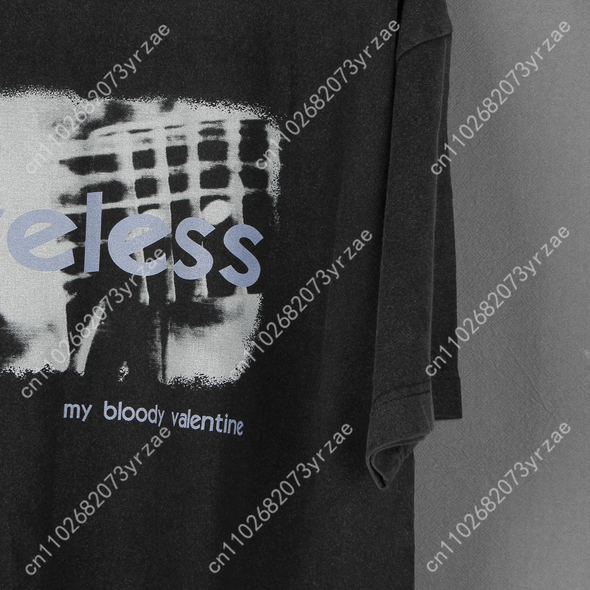 Koszulka My Bloody Valentine Loveless Retro Wash Męska Damska Wysokiej Jakości Bawełna Krótki Rękaw Miękka Oddychająca Koszulka Vintage