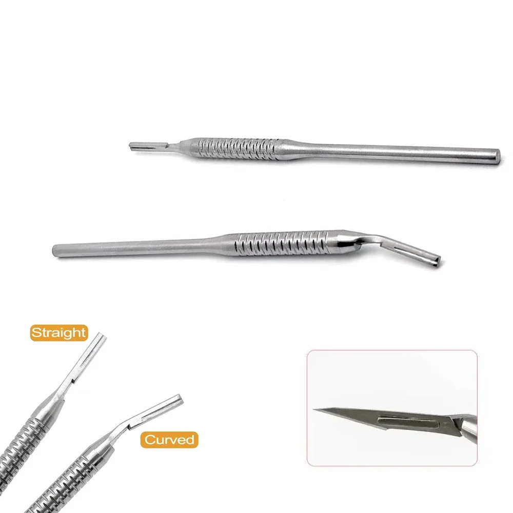 

Dental Scalpel Handle Compatible with No 3 Blades for Oral Surgery High Quality Ergonomic Design Professional Use