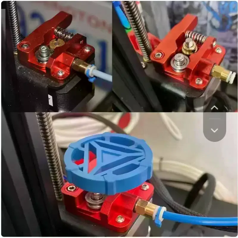 Metal Extruder Kit Upgrade Replacement Feeder Drive Parts For CR-10 Ender-3 3D Printer Durable Aluminum Alloy Printing Accessor