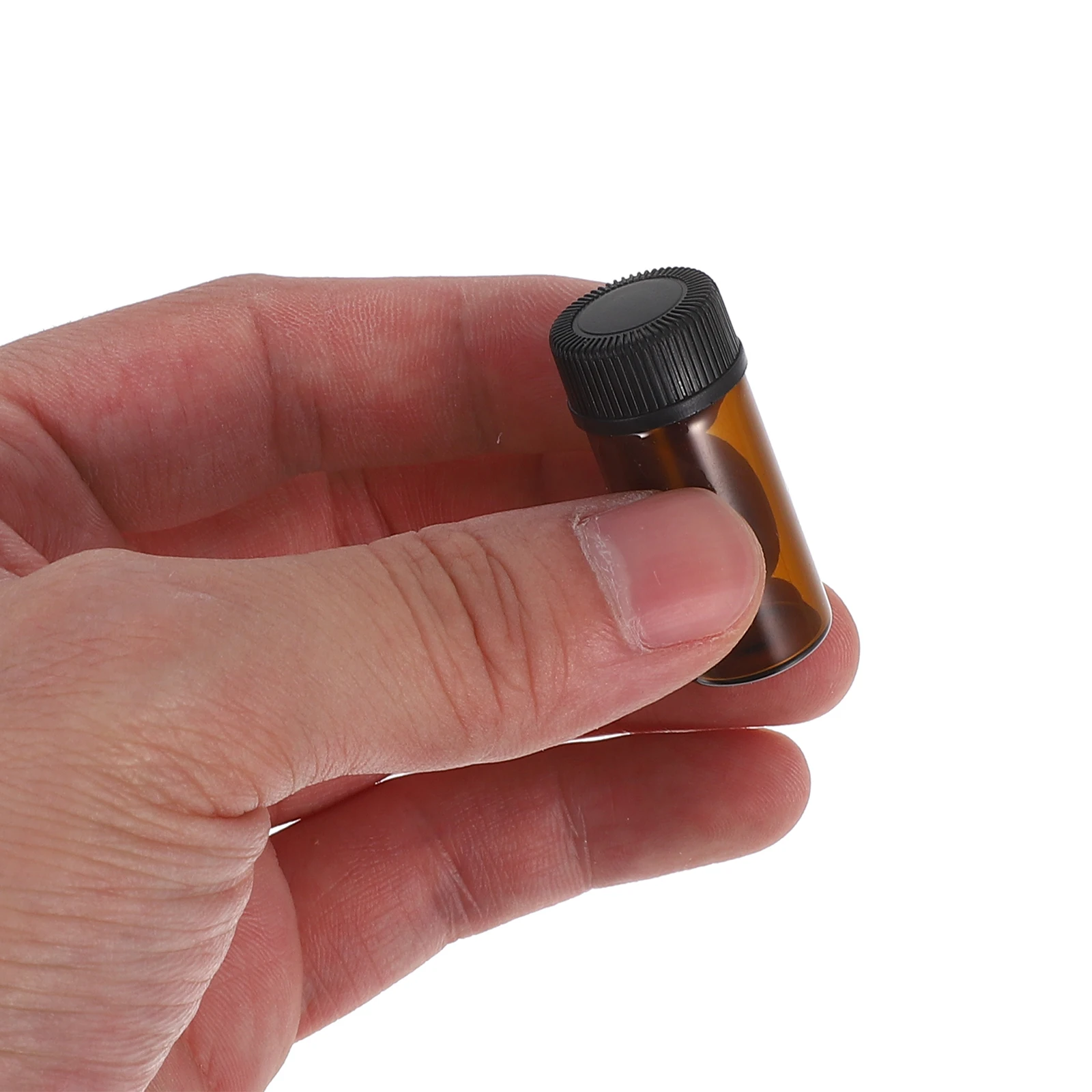 

100Pcs Essential Oil Sample Bottles Amber Glass Dropper Bottles Leak Proof Small Vials for Aromatherapy Perfume Oils