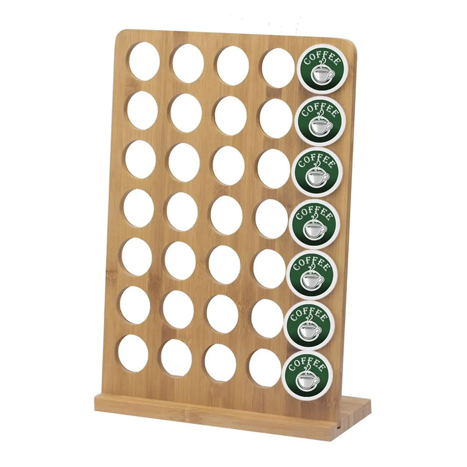 

Coffee Pod Storage Holder Hold 35 Capsules for Counter Top Restaurant Pantry