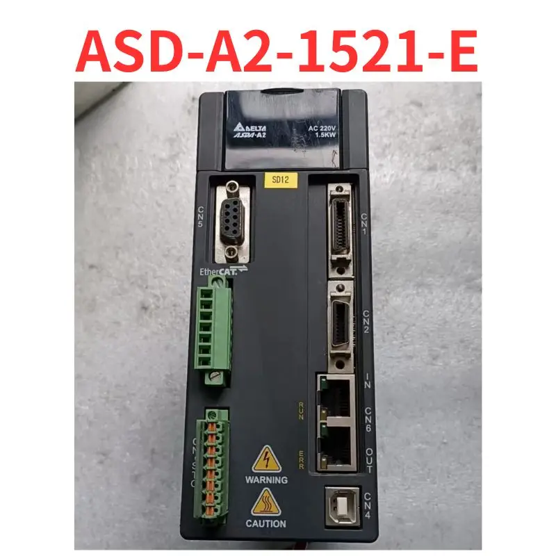 Second-hand  ASD-A2-1521-E    Servo Driver   test  OK     Fast Shipping