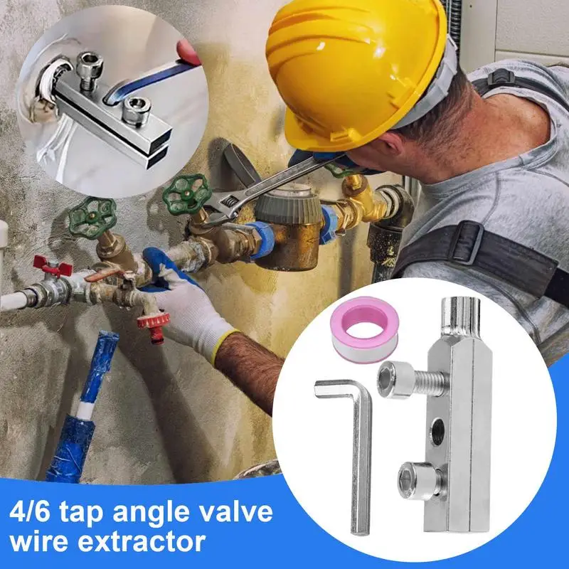 

Pipe Extractor Tool 4/6 Multifunctional Pipe Extractor Automotive Equipment For Expansion Sprinkler Repair Shower Pipeline Water