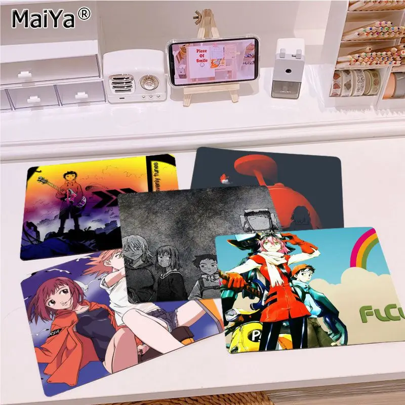 

Anime Flcl Mousepad 25x29cm Small Gaming Mouse Pad Gamer Desk Mat Keyboard Pad Decoration Mause Pad Office Desk Accessories