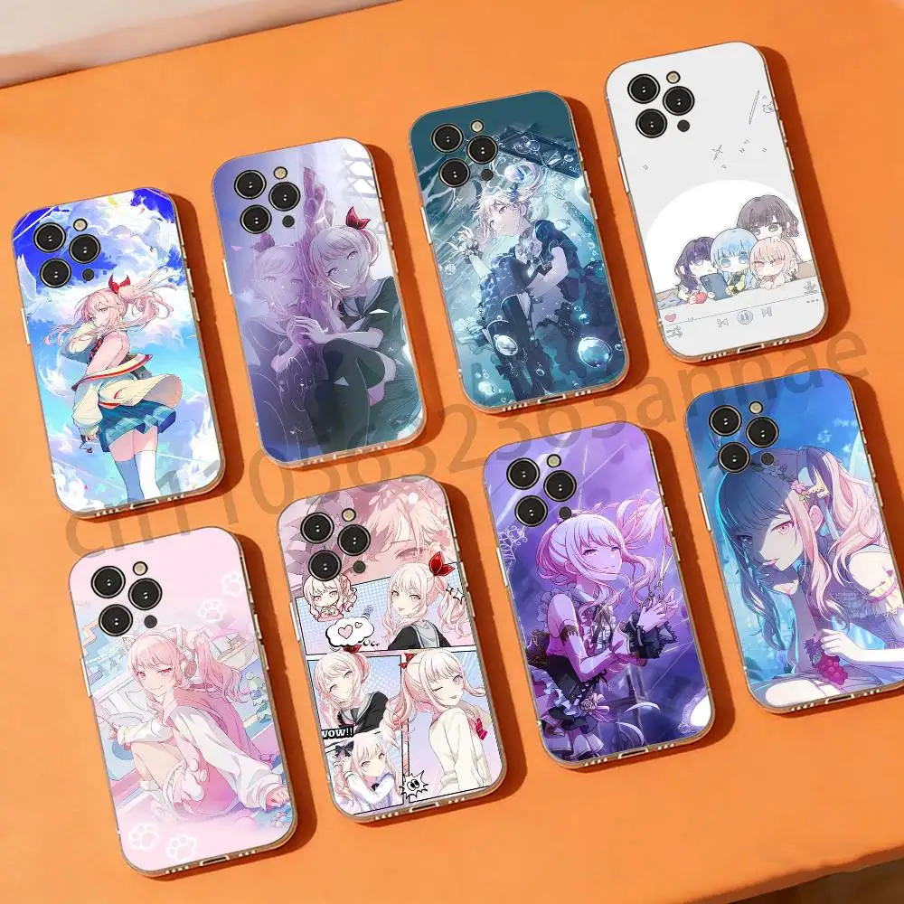 

P-project Game sekai M-Mizuki Phone Case For iPhone17 16 15 14 13 12 11 Pro Xs Max Mini Plus Antislip Shockproof Hard