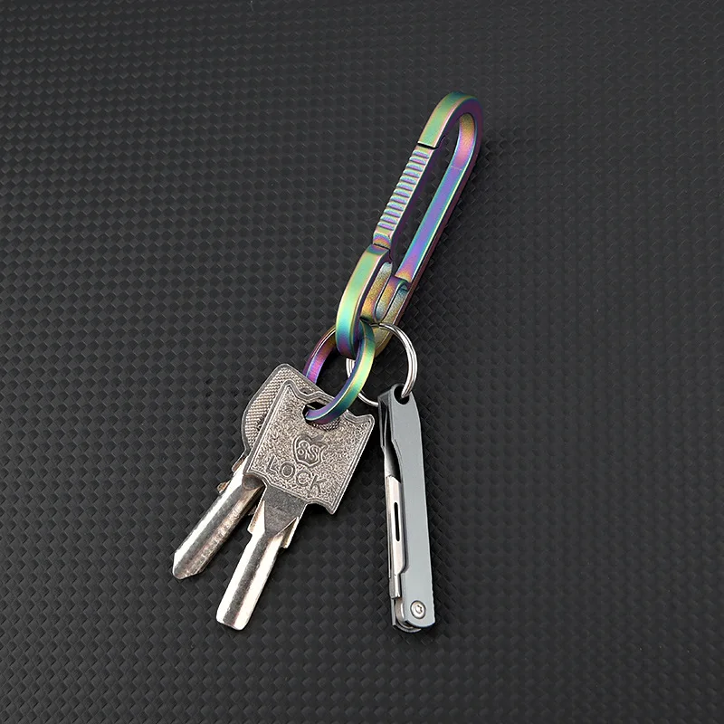 Imagem -05 - Mini Titanium Alloy Scalpel Folding Knife Chaveiro Pocket Utility Knife Ferramenta de Autodefesa Lâmina Substituível Edc Survival Gadge No11blade