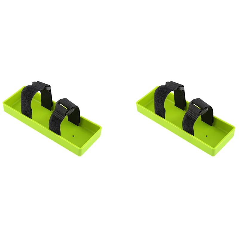 

B87B-2X RC Battery Tray Case Battery Box Bracket For Axial SCX10 Traxxas TRX4 RC4WD D90 1/8 1/10 RC Car Spare Parts,Green