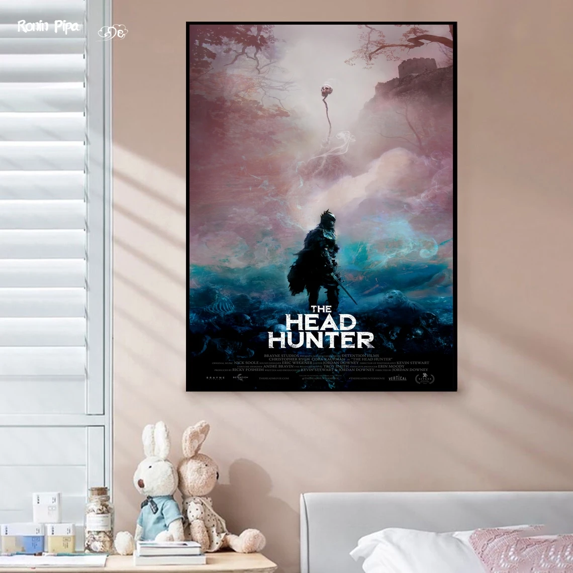 Постер классического фильма The Head Hunter, Художественная печать, Картина на холсте, настенные картины, гостиная, домашний декор (без рамки)