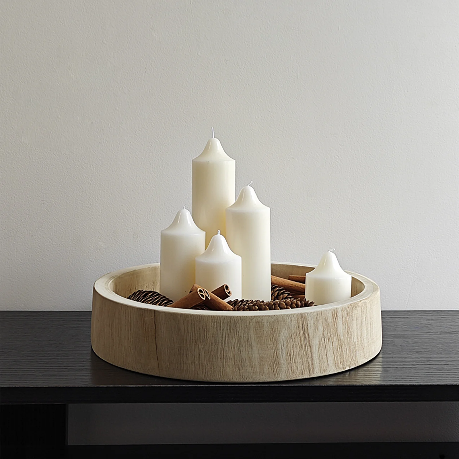 

Декоративный деревянный поднос в винтажном деревенском стиле, домашний поднос для чая, поднос для закусок и фруктов, реквизит для фотосъемки, ароматерапевтические свечи, стеллаж для хранения