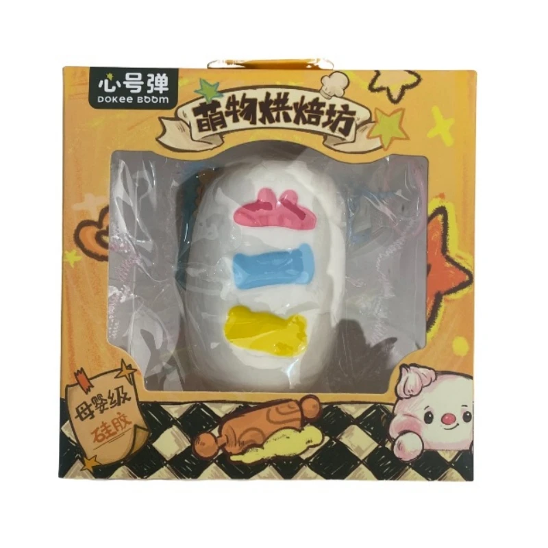 Simpatico panetteria pizzico divertente simpatico gattino antistress giocattolo da spremere palla di sfiato di decompressione in silicone giocattolo per bambini regalo di Natale