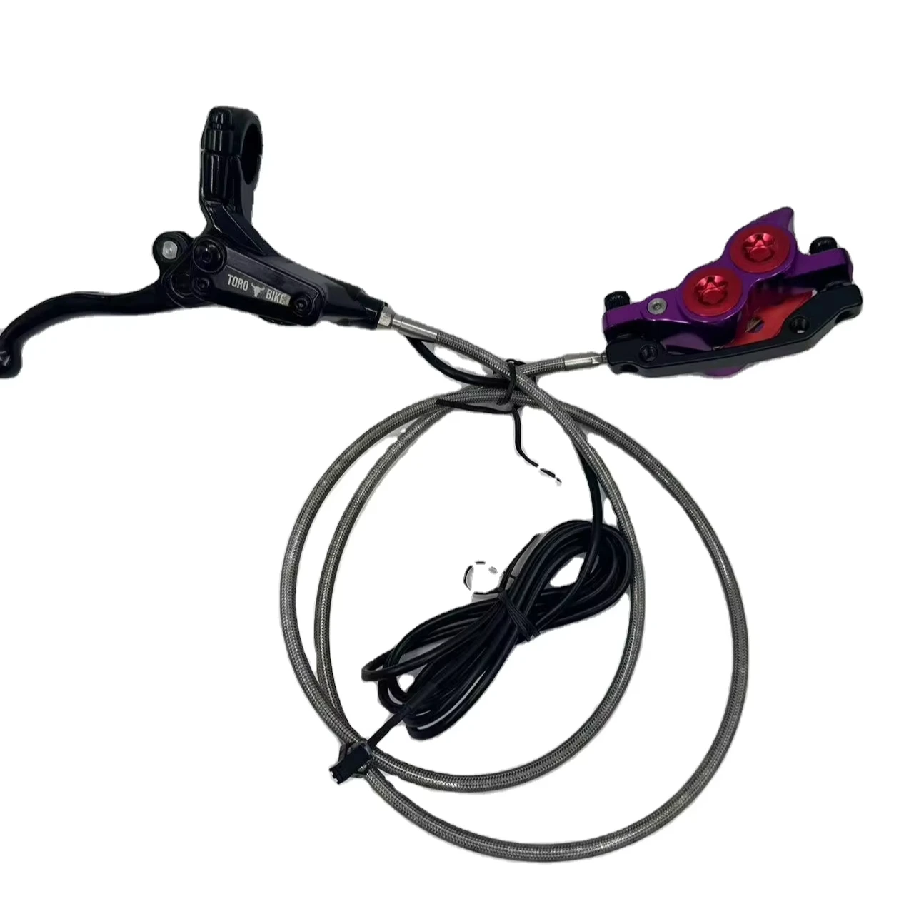 

Best Selling Mountaiin Bikes 2-3finger Blade 4 Piston X18mm Bicycle Hydraulic Disc Brake