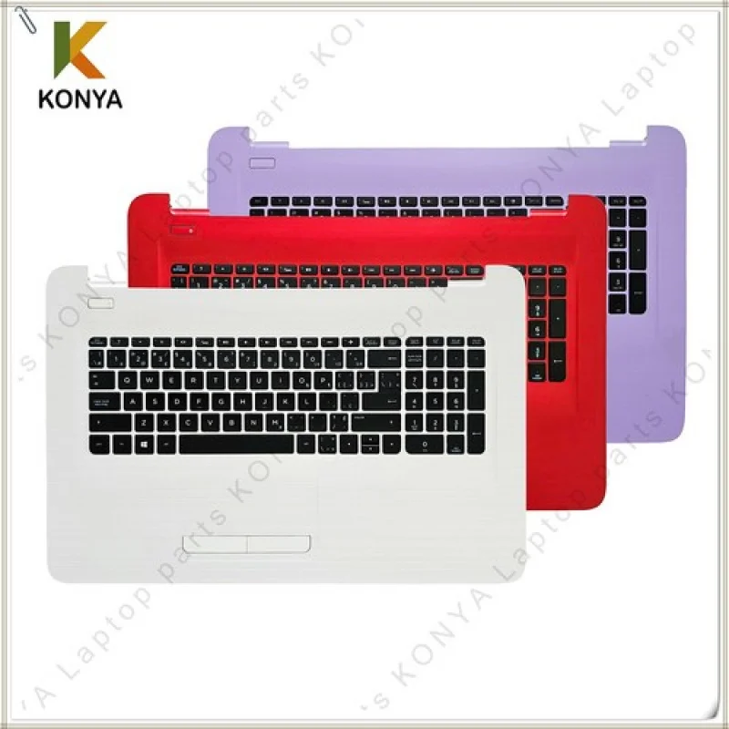 

Для ноутбуков HP 17-AY, 17-X, 17-Y, 270 G5, TPN-W121: верхняя крышка (палмрест) с клавиатурой