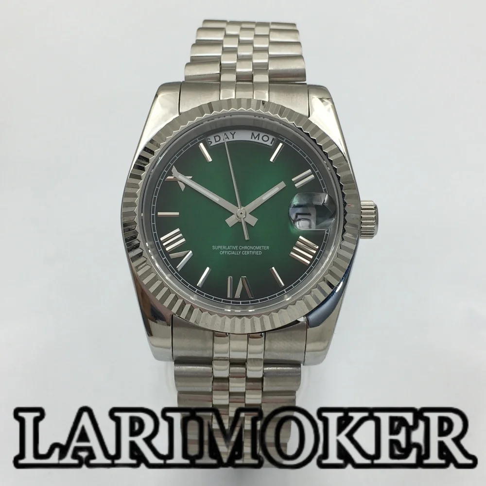 

LARIMOKER 36 мм/39 мм MIYOTA8285 мужские механические часы с автоматическим механизмом из нержавеющей стали с сапфировым стеклом водонепроницаемые часы