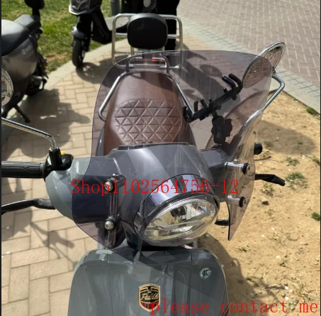 

Suitable for XS150T-16 Fiddle Motorcycle Fit 3/4/5 Windshield Wind Glasses Front Windshield