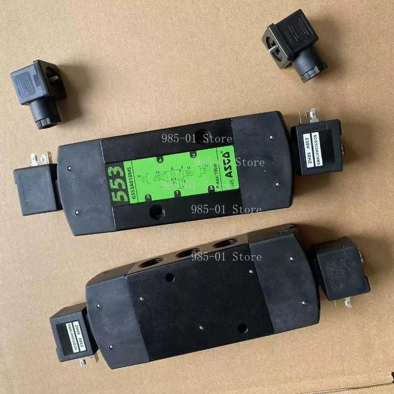 Solenoid valve  two-position five-way 4-point pneumatic reversing valve