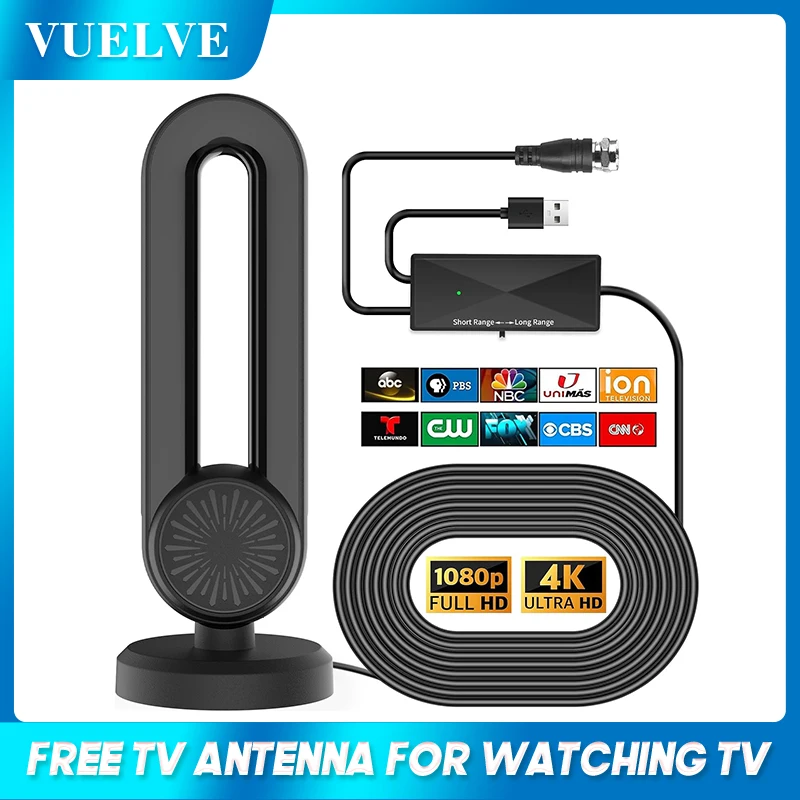 VUELVE Digital TV Antenna 2025 Upgraded Chip TV Antenna for Watch Free TV Support Wholesale and Dropshipping