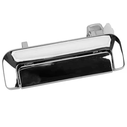Cromo argento ABS plastica portellone posteriore bagagliaio coperchio serratura porta esterno esterno maniglia aperta adatta per Mitsubishi L200 Triton 2006-2014
